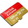 Sandisk 128GB Scheda microSDXC SanDisk Extreme 190/90 MB/s A2 V30 U3 Classe 10 [SFSANMD128XAA19]