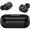 AWEI Auricolari Awei Bluetooth Bluetooth 5.1 T13 Pro TWS Nero [ATAWEHBTAWE0118]