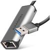 AXAGON Adattatore di rete usb Axagon tipo-C 10/100/1000/2500 Mbit/s Grigio [ADE-25R]