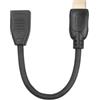 TB Cavo prolunga TB Hdmi F-M 2.0/15cm/Nero [AKTBXVH1F20G15B]