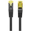 Lanberg Cavo di rete Lanberg patch cat.6a S/FTP LSZH CU 1m/Nero [AKLAGKSP6000233]