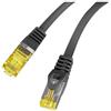 Lanberg Cavo di rete Lanberg patch cat.6a S/FTP CU 2m/Nero [AKLAGKSP6000235]