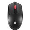 Defender Mouse Defender Delta MM-523 silenzioso ottico 1000dpi Nero [52523]