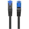 Lanberg Cavo di rete Lanberg PCF6A-10CC-0025 S/FTP cat.6a 26AWG 0.25m Nero [AKLAGKSP6000263]