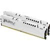 Kingston Ram DIMM DDR5 32GB Kingston Fury Beast 2x16GB 5200Mhz CL40 1.25V Bianco [SAKIN503252BW20]