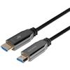 TB Cavo HDMI Tb Fibra ottica v2.0 HDMI-HDMI ST/ST 15m Nero [AKTBXVHFO2015MB]