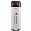 Transcend SSD Esterno 1TB Transcend USB/10Gbps ESD300S,Type C,silver,ESD300S [TS1TESD300S]