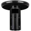 B-tech Piastra a soffitto/pavimento B-Tech spessore6mm/capacita'150kg/1pz acciaio Nero [BT7822/B]