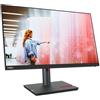 Lenovo Monitor led 23.8'' Lenovo P24q-30 Quad HD 2560x1440p 6ms classe E Nero [63B4GAT6EU]