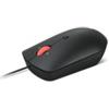 Lenovo Mouse Lenovo 4Y51D20850 con cavo 2m Ottico 2400dpi Nero [UMLNVRPM0000015]