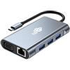 TB Hub usb TB 8in1 da Usb-c a RJ-45/Vga/Hdmi/Usb-a Grafite [AKTBXVA8W1UHVRJ]