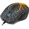 TRACER Mouse Tracer Gaming gameZone black Widow con fili Ottico 1600dpi 6 tasti Nero [TRAMYS47360]