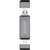 SAVIO Lettore di schede Savio card reader 3in1 AK-72 Grigio [AMSAOCUSAVIAK72]