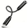 AXAGON Adattatore audio Axagon ADA-HC USB-C jack 3.5mm Nero