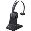 Yealink Cuffia Yealink Headset WH64 Hybrid Mono Teams Wireless Bluetooth A Padiglione Nero [YEA]