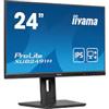 Iiyama Monitor led 24" Iiyama ProLite XUB2491H-B1 Full HD 1920x1080p/0.5ms/classe E/Nero [XUB2491H-B1]