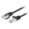 Lanberg Cavo di rete Lanberg Patchcord kat.6 FTP 0.5m PCF6-20CC-0050-B Nero 10-pezzi [AKLAGKSP6000740]