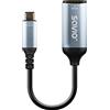 SAVIO Adattatore HDMI Savio AK-78 Nero/Argento [AKSAOHVAK78]