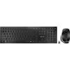 Cherry Tastiera Cherry DW 9500 Slim Meccanica Wireless/Bluetooth QWERTY con mouse dx 3000 dpi Nero/Grigio [JD-9500ES-2]