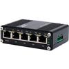 EXSYS Switch Exsys EX-62020POE non gestito 5 porte Gigabit Ethernet 10/100/1000 Nero [EX-62020POE]