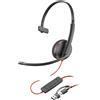 POLY Cuffia Poly BW 3210 USB-C HS + USB-C/A (Bulk) 8X214A6 [UHPOYBNP0000036]