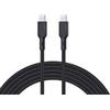 AUKEY Cavo Aukey CB-KCC101 100W Nylon USB-C 1m Nero [AKAUKKUCBKCC101]