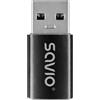 SAVIO Adattatore Savio AK-81 USB-C / USB-A [AISAOASAK81]