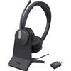 Yealink Cuffia Yealink WH64 Hybird Dual Wireless/Bluetooth per ufficio con microfono Nero [1208697]