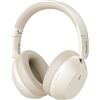 Baseus Cuffie Baseus Bass 35 Max Wired & Wireless Head-band Music USB Type-C Bluetooth Beige [A00070800221-00]
