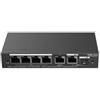 Ruijie Switch Ruijie Networks RG-ES206GS-P gestito L2 6 porte Gigabit Ethernet 10/100/1000 Nero [RG-ES206GS-P]