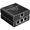 QOLTEC Splitter di rete Qoltec mini Switch 1x3 RJ45 1000Mbps Usb-c Nero [AVQOLS000052294]
