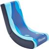 XROCKER Sedia da gioco Xrocker Video Rocker 2022085 Pieghevole Da pavimento per bambini max 80kg Blu [2022085]