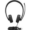 Lenovo Cuffia Lenovo 4XD1P83425 A Padiglione cablato USB-A con microfono Nero [UHLNVBNP0000006]