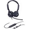 Yealink Cuffia Yealink UH42 Dual Teams A Padiglione USB-C/A cablato con microfono Nero [1308195]