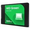 Western digital SSD 500GB Western Digital Green 2.5" Nero [WDS500G5G0A]