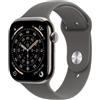 Apple Smartwatch Apple Watch11 Gps + cellular 42mm Titanio naturale/Grigio [ATAPPZAS11MF8M4]