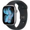 Apple Smartwatch Apple Watch11 Gps 46mm Grigio siderale/Nero [ATAPPZAB11MEV44]