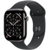 Apple Smartwatch Apple Watch11 Gps + cellular 46mm Titanio/Nero [ATAPPZAS11MFD24]