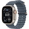 Apple Smartwatch Apple Watch Ultra3 Gps + cellular 49mm Titanio naturale/Blu oceano [ATAPPZASU3MEWH4]