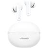 USAMS Auricolari Usams Echo E02 Wireless/Bluetooth Bianco [ATUSAHBTUSA1641]