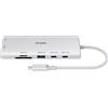 D-link Dock station D-link DUP-A01 100W per Notebook USB 3.1 tipo-C Bianco [NUDLISW2PMSDGS7]