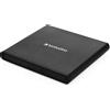 Verbatim Masterizzatore CD DVD esterno Verbatim Slimline Usb 2.0 Nero [DXVRBVZ00053504]