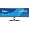 Iiyama Monitor Led 44.5'' Iiyama ProLite XCB4594DQSU-B1 Curvo Dual QHD 5120x1440 2ms F Nero [XCB4594DQSU-B1]
