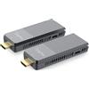 Digitus Set extender Digitus wireless 4K 2160p 60Hz Usb-C HDMI fino a 150m Nero Grigio [DS-55359]