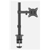 Logilink Supporto da scrivania Logilink per 1 monitor 17-32'' 200mm carico 9kg Nero [BP0170]