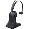Yealink Cuffie Yealink WH64 Wireless Bluetooth con microfono Nero [1208737]