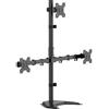 Logilink Supporto monitor LogiLink Braccio per tre monitor 17-32'' max 10kg Nero [AJLLIM000BP0219]