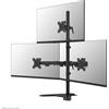 NEOMOUNTS Supporto Tavolo Neomounts DS45-600BL2-1 per triple Monitor 10'' 32'' Nero [DS45-600BL2-1]