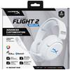 HyperX Cuffie Hyperx Cloud Flight 2 Wireless Bluetooth per Gaming con microfono Bianco [UHHPXRMB000009X]