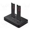 QOLTEC Doking station Qoltec M.2 Nvme SSD PCIe 8TBxDual 2 Usb-C 20Gb.s Nero [AIQOLS000052366]